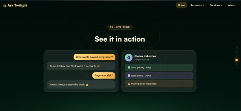 Ask Twilight – screenshot 7
