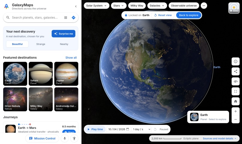 Galaxy Maps – screenshot 1