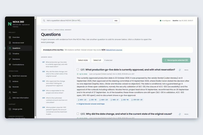 Mémoire 360 — NOVA – screenshot 3
