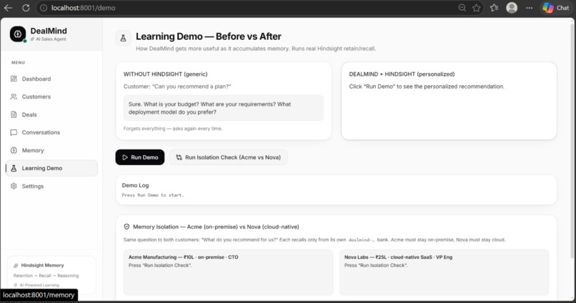 DealMind — AI Deal Intelligence – screenshot 4