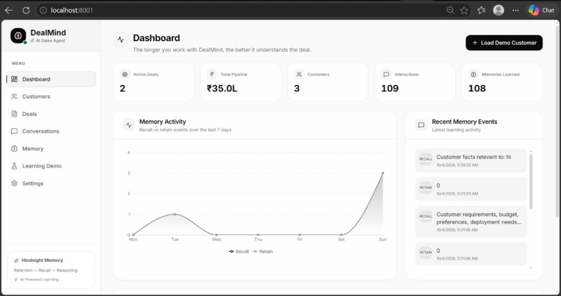 DealMind — AI Deal Intelligence – screenshot 5