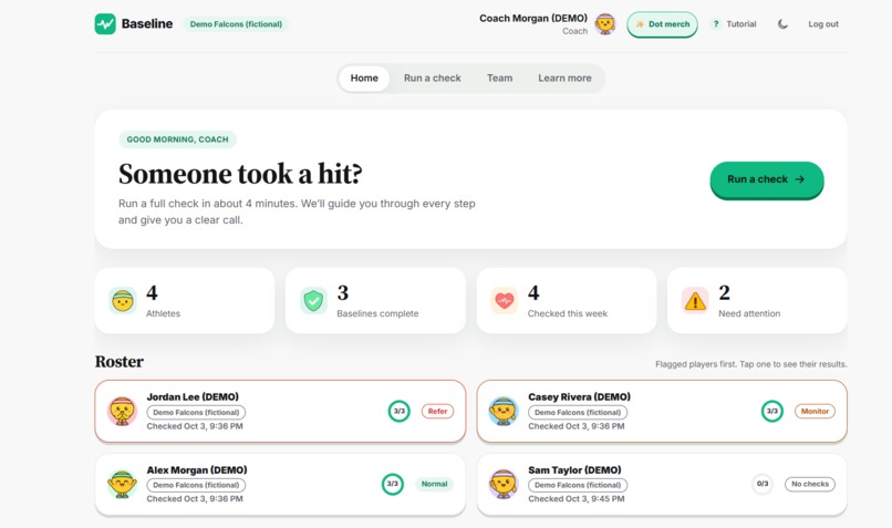 BaseLine – screenshot 3
