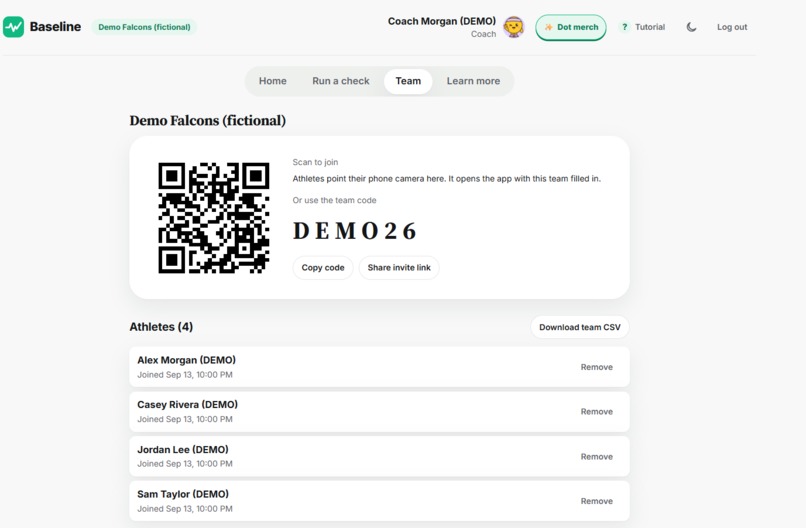 BaseLine – screenshot 4