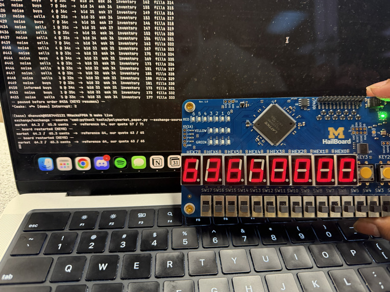 FPGA Prediction Market Maker – screenshot 2