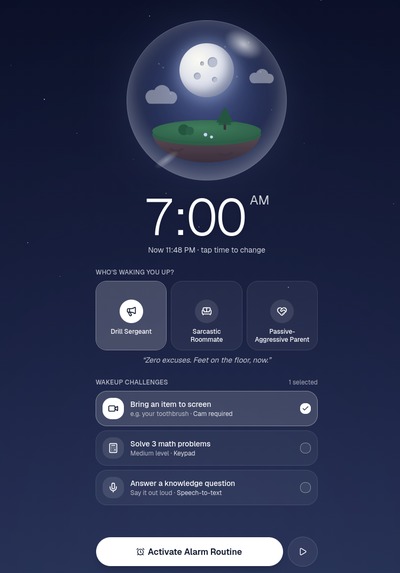 Wakey Wakey AI – screenshot 1