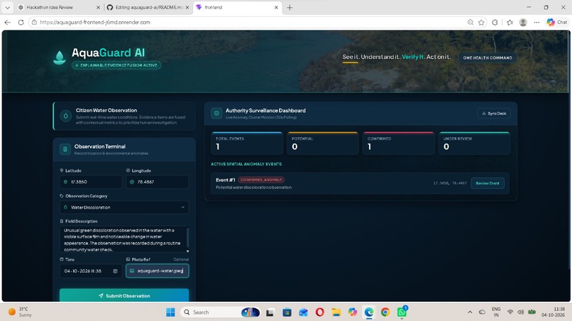 AquaGuard AI – screenshot 1