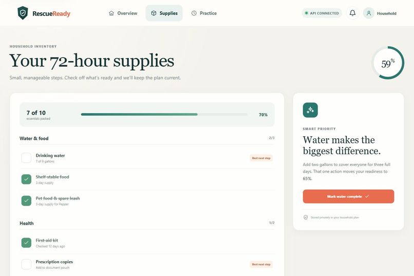 RescueReady – screenshot 2