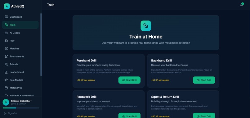 AthletIQ – screenshot 2