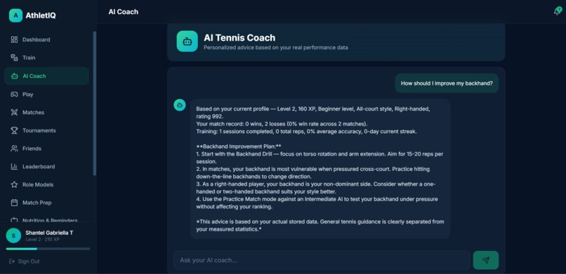 AthletIQ – screenshot 3