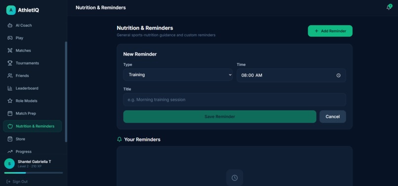 AthletIQ – screenshot 9