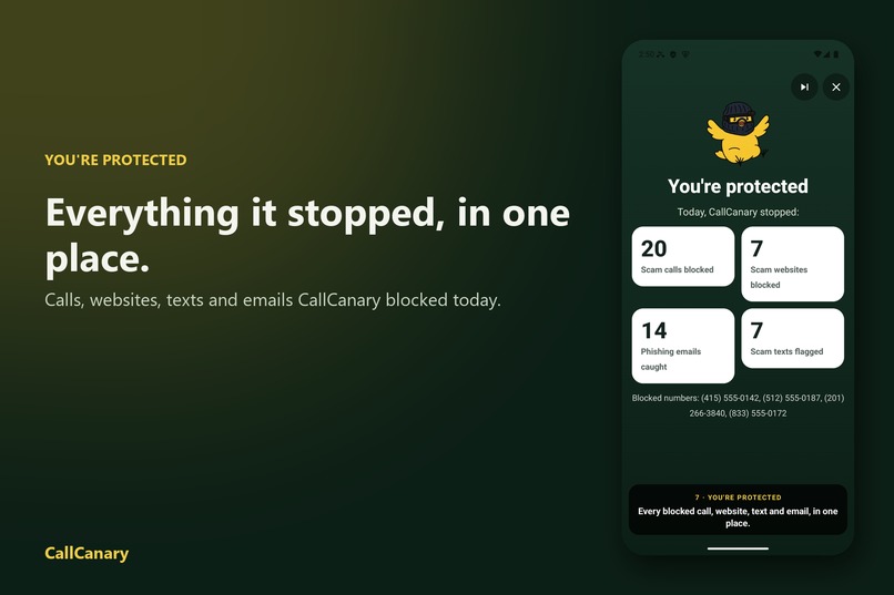 callcanary – screenshot 2