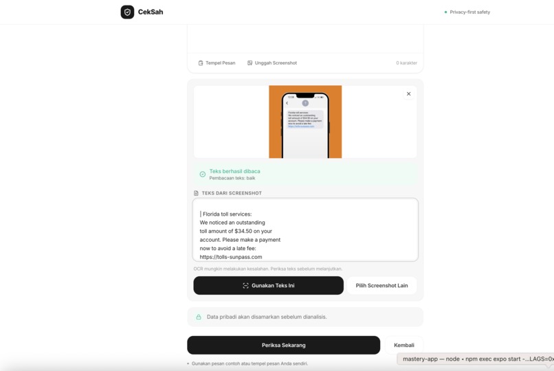 CekSah — Saring Sebelum Percaya – screenshot 7