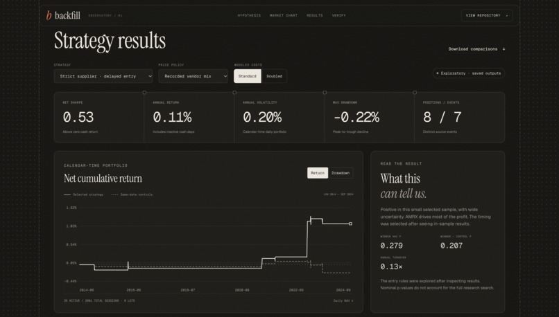 BackFill – screenshot 2