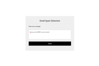 Email Spam Detection Web App (ML-Powered)