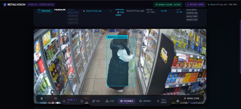 RetailVisionGuard: Agentic Video Search & Emergency Calling – screenshot 4