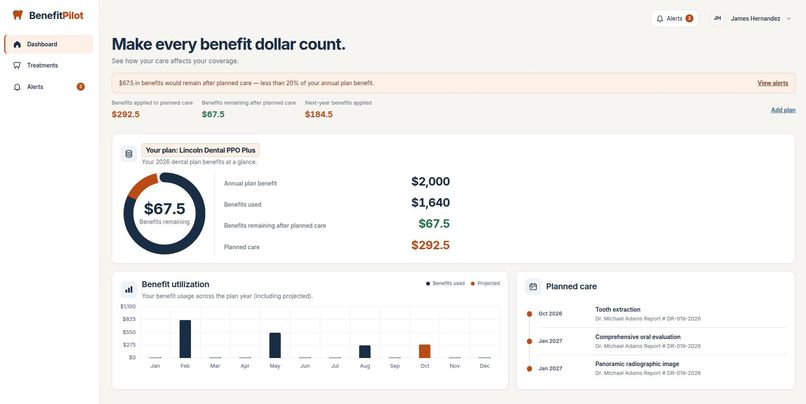 BenefitPilot – screenshot 1