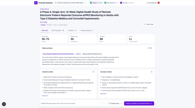 Clinically Speaking – screenshot 2