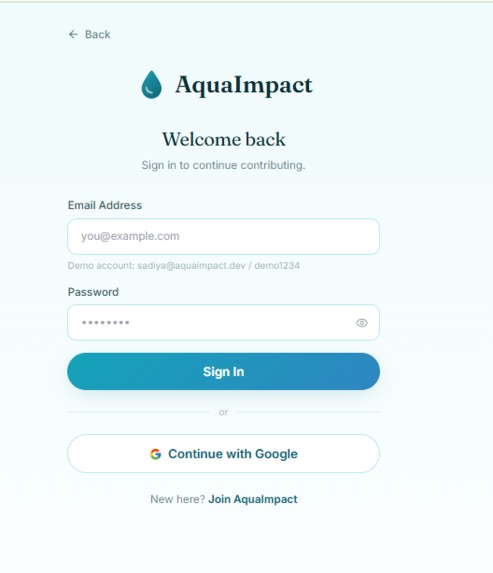 AquaImpact – screenshot 1