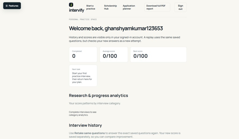 Intervify-AI Interview – screenshot 7
