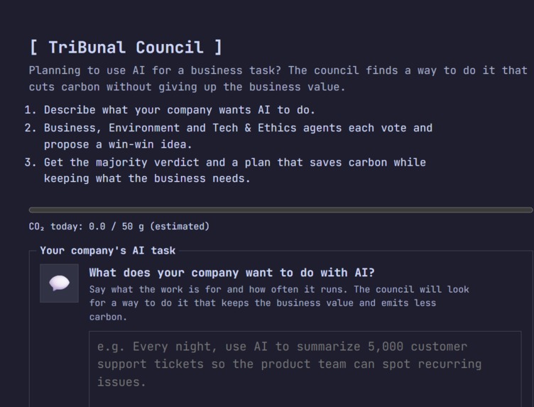 TriBunal – screenshot 1