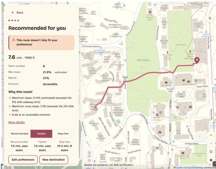Way2Go: Every Route, Accessible Your Way – screenshot 1