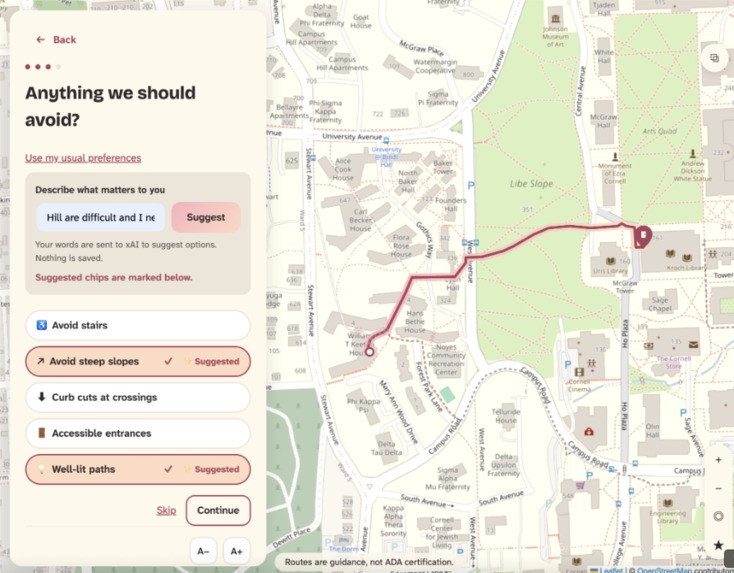 Way2Go: Every Route, Accessible Your Way – screenshot 2