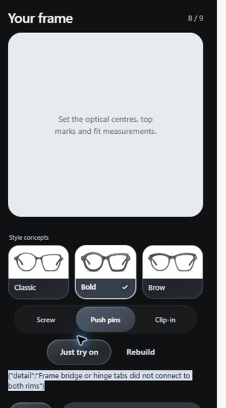 OptiFrame – screenshot 2