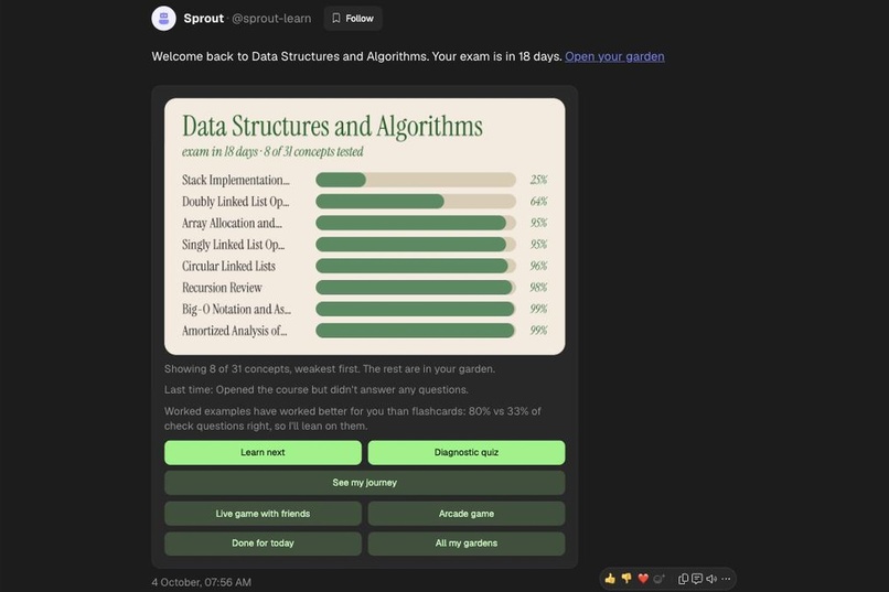 Sprout – screenshot 2