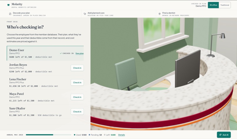 Molarity – screenshot 2