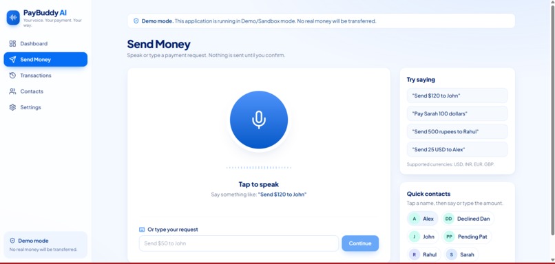 PayBuddy AI – screenshot 2