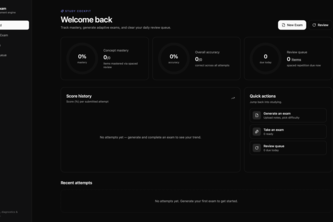 SimuExam AI - Adaptive Exam Simulator & Diagnostic Engine