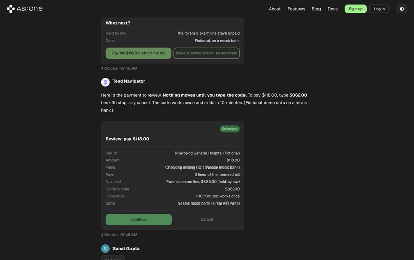 Tend – screenshot 2