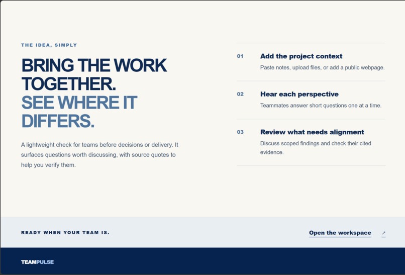 TeamPulse – screenshot 2