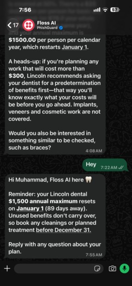 Floss AI  – screenshot 4