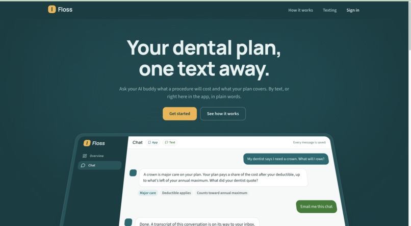 Floss AI  – screenshot 1