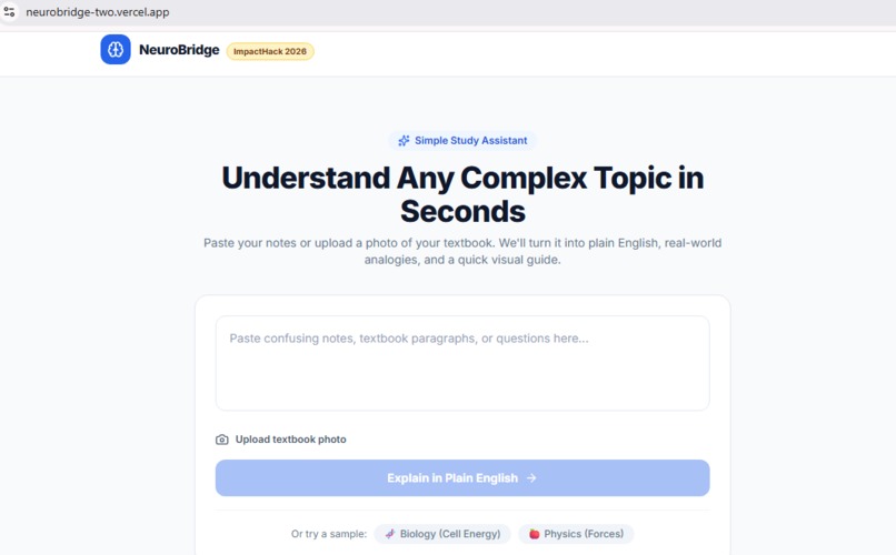 NeuroBridge – screenshot 1