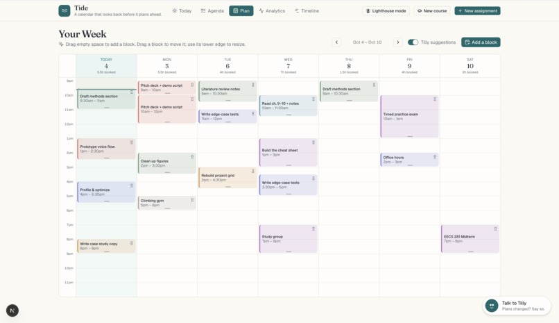 Tide: A Reflective Calendar – screenshot 5