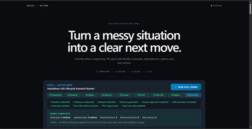 CRISIS → ACTION – screenshot 10