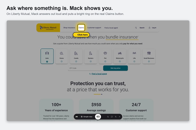 Mack – screenshot 1