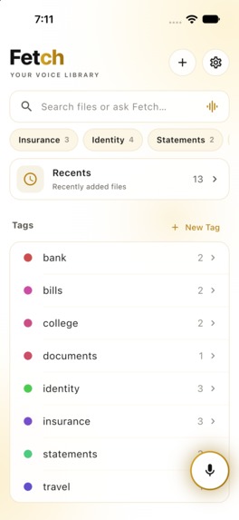 Fetch - Your Voice Library – screenshot 13