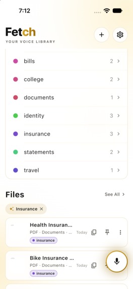 Fetch - Your Voice Library – screenshot 14
