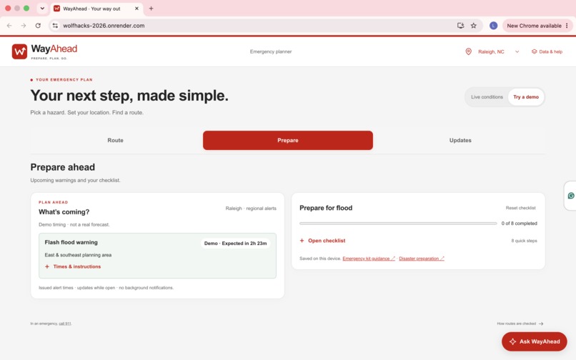 WayAhead – screenshot 3