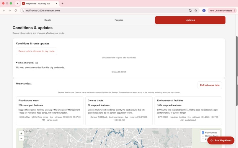 WayAhead – screenshot 4