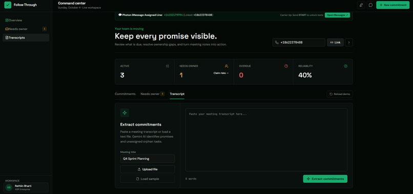 Follow Through – screenshot 3
