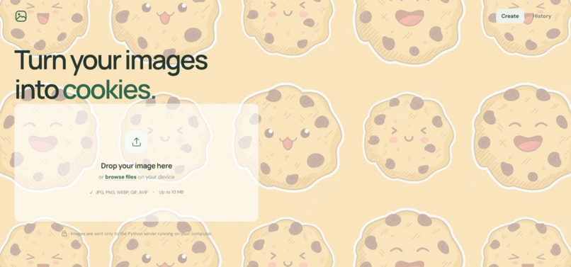 ImageToCookie – screenshot 1