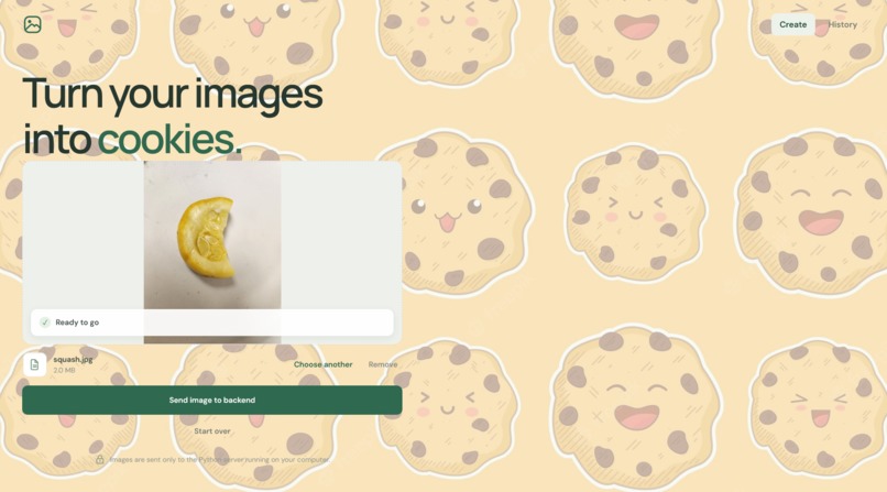 ImageToCookie – screenshot 2