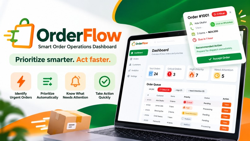 OrderFlow – screenshot 1