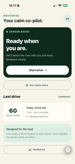 DriveWise – screenshot 2
