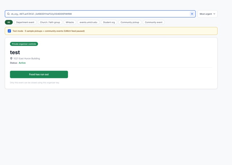 CampusBite – screenshot 5