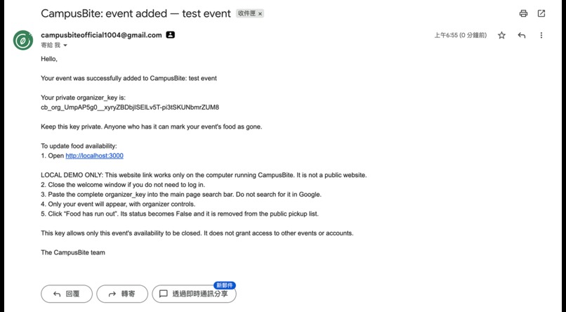 CampusBite – screenshot 8
